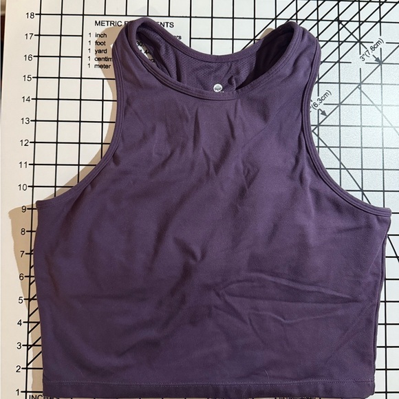 Holly Crop Top - Eggplant | Senita Athletics | Large - Picture 2 of 7